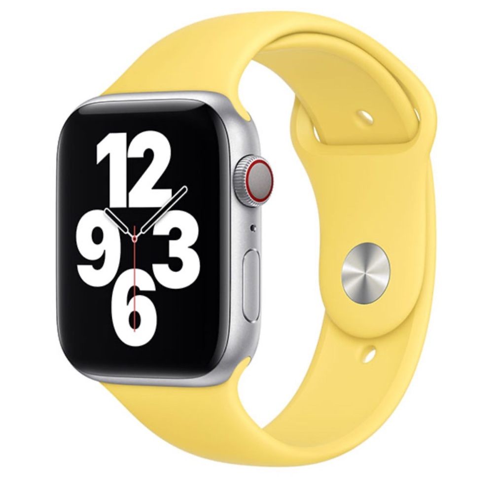 NWT Genuine Apple OEM Ginger Sport Band Watch Band Stainless Steel Pin 44MM